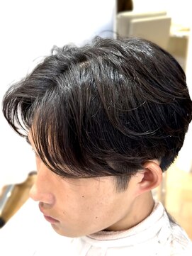 アズールサン 草加西口店(azule-sun) センターパート/メンズ ツーブロック/メンズ パーマ/草加駅