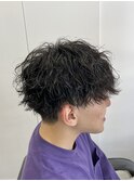 波巻きパーマツイストスパイラルパーマメンズ万代新潟駅