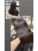 髪質改善ストレート
