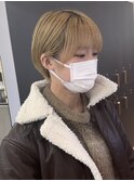 マッシュショート×ハイトーン【横浜ショート】
