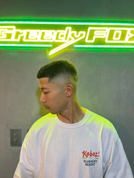 グリーディーフォックス 代々木(Greedy FOX) 波巻き/ハイライト/マッシュパーマ/ウルフ[シェービング]