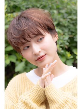 ロイド(Lloyd) 【Lloyd 大宮】オレンジブラウン×ベリーショート