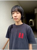 メンズ　アンニュイ　ボブ