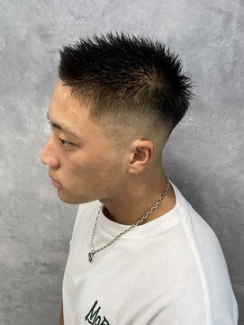 リプレイ 草津店(RIPLAY) ベリーショート/ダークアッシュ/ニュアンスパーマ/韓国マッシュ