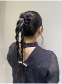 【カチモリヘア】お呼ばれヘア/パーティー◎推し活◎おでかけ◎