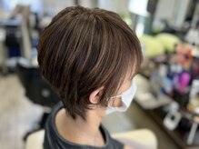 ヘアメイクデュウ(HAIR MAKE Dew)の雰囲気（白髪を染める度髪に元気を与えてくれる【髪修復ハリコシカラー】）