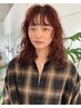 【大人気】【全員】似合わせ前髪カット＋カラー￥10,670