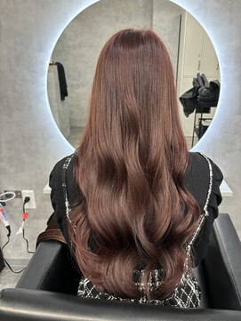 アイ(_i) #ピンクブラウン#暖色カラー