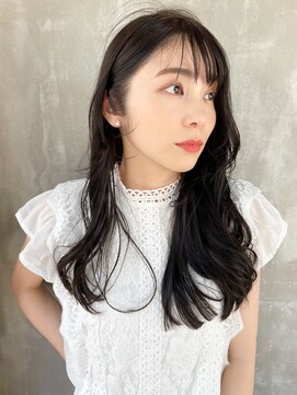 ソワリー 栄(THOiRY) THOiRY【女性らしい柔らかヘア】似合わせ小顔艶髪ゆる巻きロング