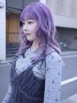 キャロルガーデンズ ボコカ 表参道(Carroll Gardens bococa) 【表参道】パープル、くすみ、ハイトーン、ブリーチ