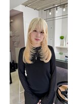 ソルア(soLua)&nbsp;【岐阜市】前髪ありレイヤーカット×髪質改善トリートメント