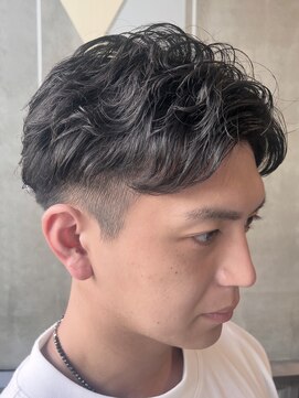 スピラ(SPiRA) メンズカット×ニュアンスパーマ