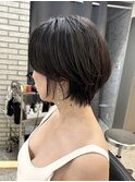 30代40代50代白髪ぼかし丸みショートくびれショート