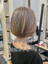 ナチュラ(natura) まとまりボブ× 酸性ストレート 【MASAYA】