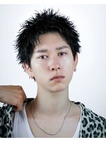 オーシャントーキョー 大阪(OCEAN TOKYO)&nbsp;シャドウパーマ波巻きパーマツーブロック無造作マッシュ