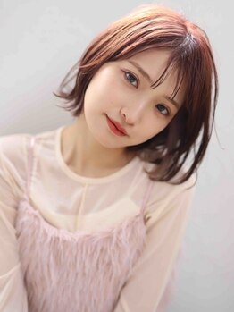 ハッピーベリー(HAPPY VERY)の写真/【人気No.1 Cut+艶カラー+トリートメント ¥9990】透明感と柔らかい質感は手放せない♪イルミナカラー取扱◎