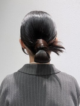 結婚式お呼ばれヘア カチモリヘア