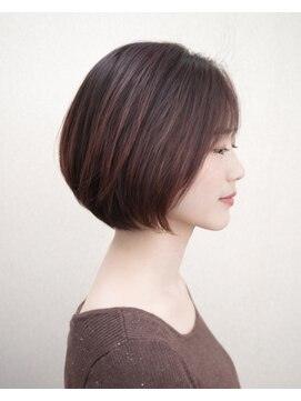 浜松ショート/浜松ショートが得意/ボブ/切りっぱなし
