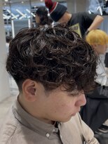 フィフスパーク(fifth PARK)&nbsp;シャドウパーマルーズパーマメンズマッシュ渋谷