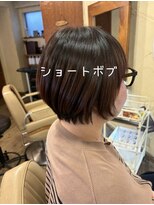 ヘアーサロン ビンブンバン(hair salon bim bum bam)&nbsp;ショートボブスタイル
