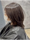 【Labimani】レイヤーボブ×白髪ぼかしハイライト