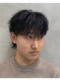シャドウパーマシースルーウルフ