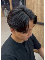 エッジ(EDGE)&nbsp;大分メンズ刈り上げショートマッシュ毛流れフェザーパーマ