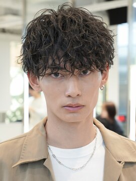 フィフスパーク(fifth PARK) 渋谷メンズパーマルーズパーマシャドウパーマッシュウルフゆるめ