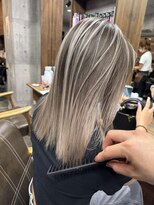 ラフ 難波店(LAFF)&nbsp;バレイヤージュ/シャドウルーツ/ハイライト/レイヤーカット