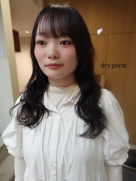 メゾンシアー(Maison Sheer) コテ巻き風パーマ