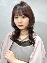 フォト イケブクロ(foto IKEBUKURO)&nbsp;ミディアムレイヤー/くびれヘア/顔まわりカット/池袋