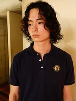 ノラジャーニー(NORA Journey)&nbsp;メンズボブウルフメンズミディアムレイヤーカットメンズ