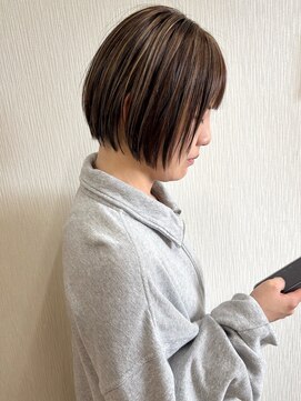 コットバイ ラヴェスト(Cott by lovest) ハイライトで立体感をプラス◎カジュアルショートボブ