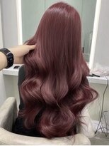 イル 長岡(iLe.)&nbsp;93. 卵型/ローズブラウン/ウェーブ/艶感/ブリーチ