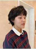 【晴音】ショートパーマ/ショートウルフ/20代