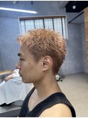 ピンクベージュスパイキー