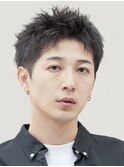 銀座スパイキーショートツイストスパイラルパーマツイストパーマ