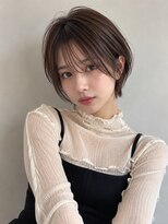 ワゴンバイアフロート(Wagon by afloat) 池袋20代30代髪質改善カラー小顔丸みショート顔周りショコラ