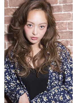 ミエル ヘア 新宿(miel hair) 【mielhair新宿】大人かわいいグラマラスウェーブ！