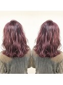ピンクバイオレット×イルミナカラー