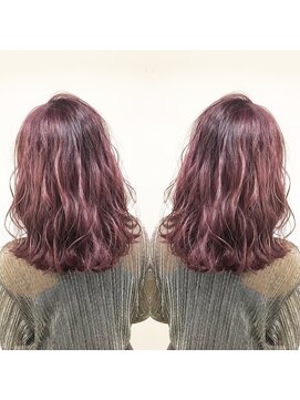 リー 枚方(Lee) ピンクバイオレット×イルミナカラー