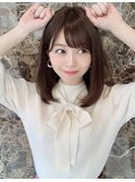 生田絵梨花さん風 20代30代◎小顔 無造作カール  ボブディ横浜