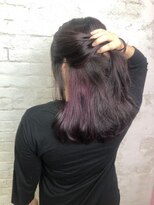 プライズ アイリス 池袋東口店(prize Iris)&nbsp;インナーカラーパープル/インナーカラー/ダブルカラー　池袋