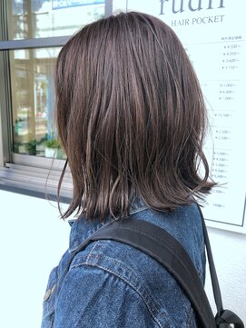 ルディー バイ ヘアーポケット(rudii by HAIR POCKET) 秋カラー★バイオレット