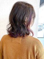 ミルティ(Myrtille)&nbsp;Myrtille☆インナーカラーベビーピンク×サファイアアッシュ☆