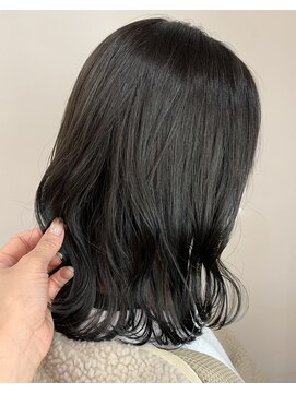 カッツ 元町店(CUT S) 暗染め!ダークグレーカラー