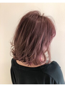 ビエントヘア(Beaent hair) コーラルピンクカラー