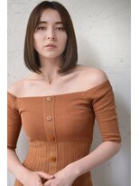 ロイジー(roijir)&nbsp;表参道 roijir 前下がりボブ ×ストレートヘア