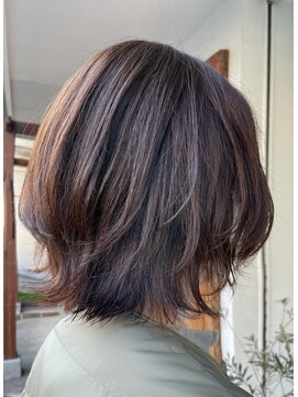 ジェービーヘア 稲毛(jb hair) テラコッタカラー☆ミニウルフスタイル