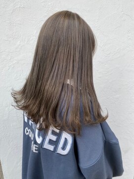 ケア アンド デザイン ココロ(care&design KOKORO) ワンカールで可愛いツヤ髪グレージュ♪